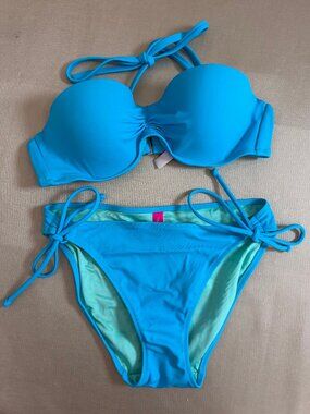 Victoria's Secret Aqua Blue Bikini